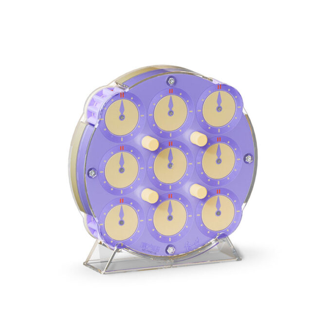 QiYi Magnetic Clock Lilac